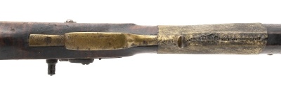 "Hide Wrapped Half Stock Percussion Rifle (AL5751)" - Image 8 of 9