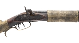 "Hide Wrapped Half Stock Percussion Rifle (AL5751)" - Image 2 of 9