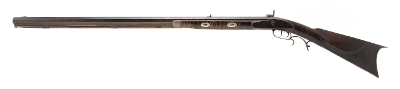 "Half Stock Double Key Percussion Rifle (AL5824)" - Image 4 of 7