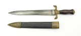 "Ames Double Dog Head Bowie Knife (K1823)" - Image 5 of 8