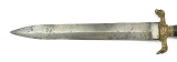 "Ames Double Dog Head Bowie Knife (K1823)" - Image 6 of 8