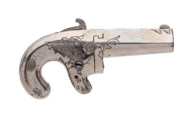 "Very Rare National Arms Iron Frame No.1 Derringer (AH4380)" - Image 1 of 6