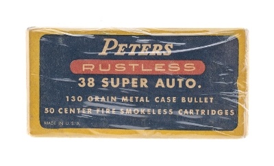 "38 Super Auto Rustless 130Grain Metal Case (AN152)" - Image 1 of 2