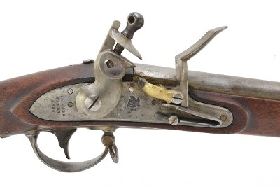 "U.S. Model 1816 Flintlock Musket “National Armory Bright" .69 caliber (AL4219) DTX" - Image 6 of 9