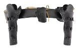 "San Pedro Saddlery Double Slim Jim Holster Rig (MIS1403)" - Image 4 of 4