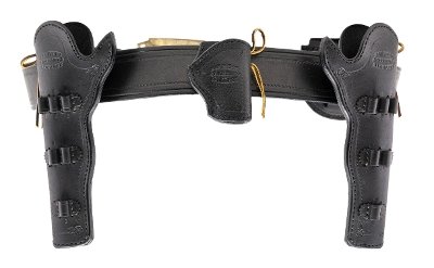 "San Pedro Saddlery Double Slim Jim Holster Rig (MIS1403)" - Image 4 of 4