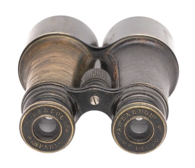 "US Army & Navy Signal WWI Binoculars - A. Bardou Paris (MM1525)" - Image 1 of 11