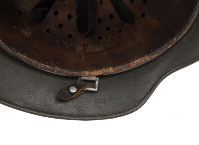 "WWII German Navy Helmet (MM2221)" - Image 8 of 8