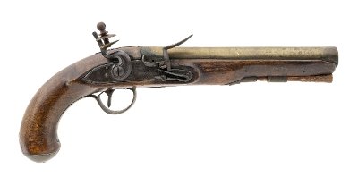 "English Made Flintlock Pistol (AH4895)" - Image 1 of 8