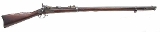 "U.S. Model 1880 Trapdoor Springfield Rifle with Triangular Bayonet. (AL2380)" - Image 1 of 8