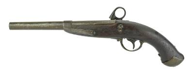 "Dutch Model 1848 Ring Hammer Percussion Pistol (AH5559)" - Image 2 of 9