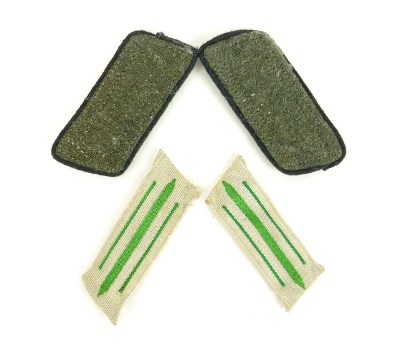"Original Un-sewed Unissued WWII Panzer Grenadier Tabs (MM783)" - Image 2 of 2