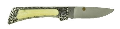 "Factory Engraved Jimmy Lile EZ Opener (K2026)" - Image 1 of 3