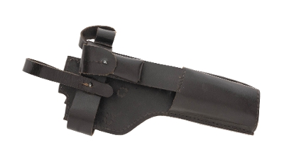 "Broomhandle New Leather Stock Holster (MM2159)" - Image 1 of 2
