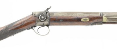"Rare J.R. Cooper’s Patent Percussion 16 Gauge Fowler (AS6) DTX" - Image 3 of 8