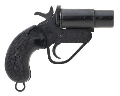 "WWII British Military No2 MK5 Flare Gun 26mm (MM1955)(DTX)" - Image 1 of 4
