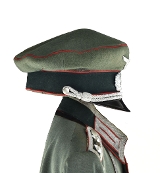 "German WWII Artillery Waffenrock with Visor (MM1270)" - Image 4 of 12