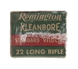 "22 LR Remington Kleanbore Partial Box (AM801)" - Image 2 of 2
