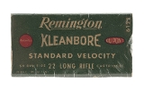 "22 LR Remington Kleanbore Partial Box (AM801)" - Image 1 of 2