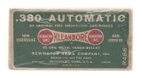 ".380 Automatic CF Smokeless 95 grs, Metal Cased Bullet (AN190)" - Image 1 of 2