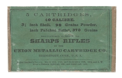 "40 Calibre Shells for Sharps Rifles (AN203)" - Image 1 of 1