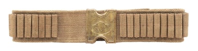 "Anson Mills Belt with Remington Dog (MIS1342)" - Image 1 of 3