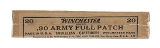 "30 Army Full Patch Unopened Box Ammo(AM224)" - Image 2 of 2