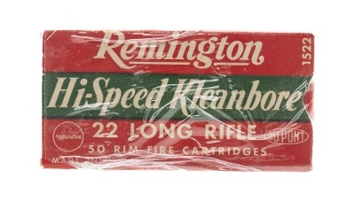 "22 LR Remington Hi Speed Kleanbore (AM818)" - Image 1 of 2