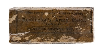 ".50 Calibre Remington`s Army Pistol Cartridges (AN212)" - Image 1 of 1