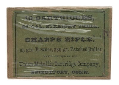 ".40 Cal. Straight Shell for Sharps Rifle (AN220)" - Image 1 of 1