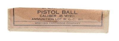 ".45 Caliber M 1911 Pistol Ball (AN228)" - Image 1 of 1