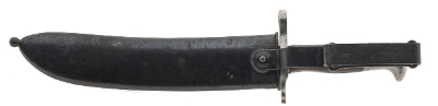 "Rare Krag Bowie Bayonet with Scabbard (MEW2402) DTX" - Image 3 of 9