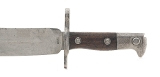 "Rare Krag Bowie Bayonet with Scabbard (MEW2402) DTX" - Image 7 of 9