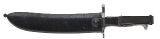 "Rare Krag Bowie Bayonet with Scabbard (MEW2402) DTX" - Image 3 of 9