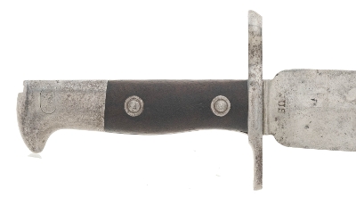 "Rare Krag Bowie Bayonet with Scabbard (MEW2402) DTX" - Image 5 of 9