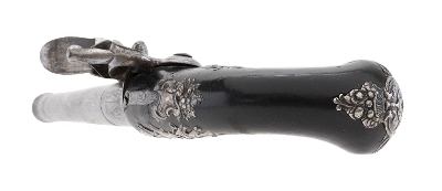 "Beautiful English Flintlock Queen Anne Pistol by Wilson of London Ex. George Nuemann Collection (AH6091)" - Image 9 of 9
