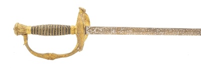 "Beautiful 1860 Staff & Field Presentation Sword (SW1406)" - Image 6 of 6