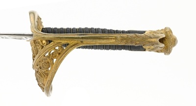 "U.S. Model 1850 Staff and Field Officers Sword (SW1266)" - Image 3 of 8