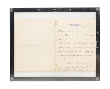 "Framed Handwritten Letter Signed by General Philip Sheridan (MIS1358)" - Image 4 of 4