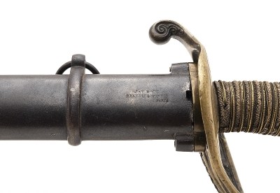 "US Model 1850 Foot Officers w/ Rare Retractable Scabbard (SW1403)" - Image 6 of 6