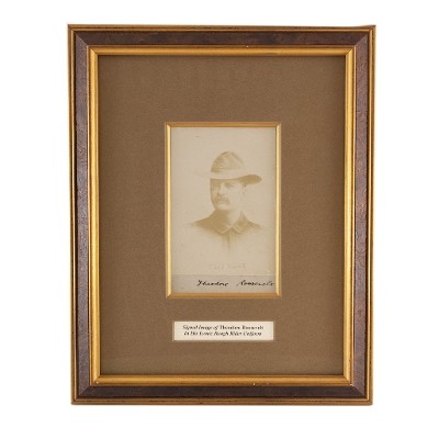 "Theodore Roosevelt Photograph and Signature (MIS1333)" - Image 1 of 1