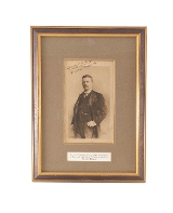 "Theodore Roosevelt Signed Photograph (MIS1334)"
