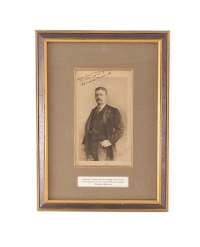 "Theodore Roosevelt Signed Photograph (MIS1334)" - Image 1 of 1
