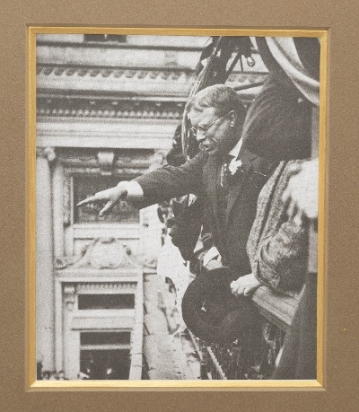 "Theodore Roosevelt Signed Letter to U.S. Senator, Framed (MIS1354)" - Image 3 of 6