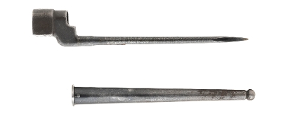 "WWII-era British No.4 Mk.II spike bayonet made by Savage (MEW2437)" - Image 1 of 2