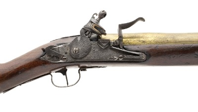 "Large 18th Century British Flintlock Musketoon (AL7051) DTX" - Image 2 of 9