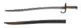"French 1866 Chassepot Bayonet (MEW2816)" - Image 2 of 2