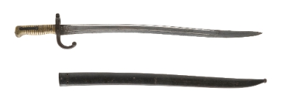 "French 1866 Chassepot Bayonet (MEW2816)" - Image 1 of 2
