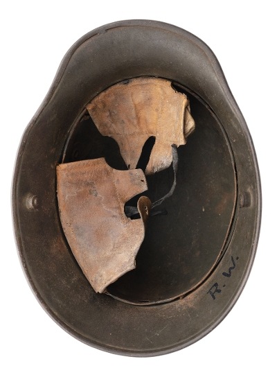 "WWI German Helmet Shell (MM2109)" - Image 3 of 6