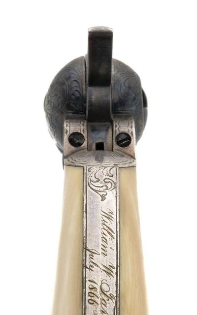 "Beautiful Presentation Factory Engraved Cased Colt 1862 Police (AC353)" - Image 4 of 10